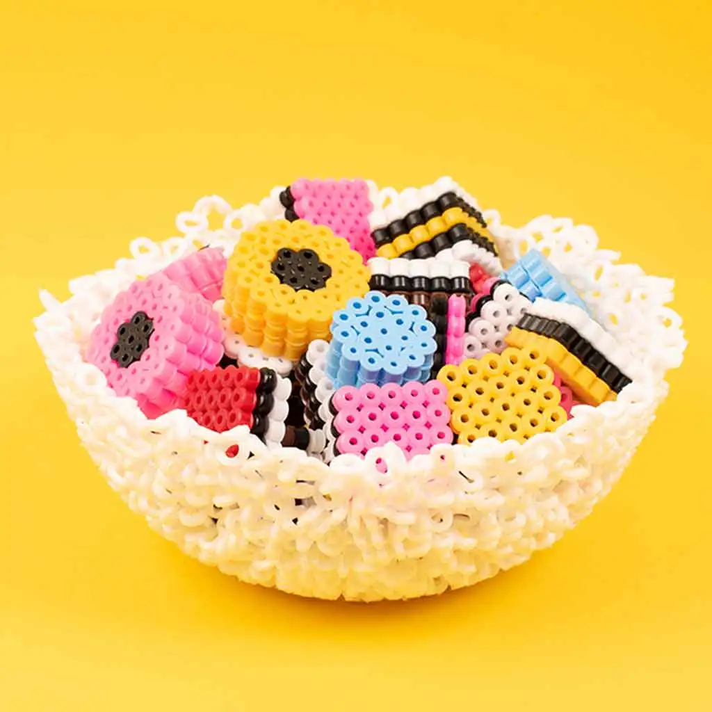 PlayBox: 5mm-es MIDI vasalható gyöngyök 10 színű mix 20.000db kép 2