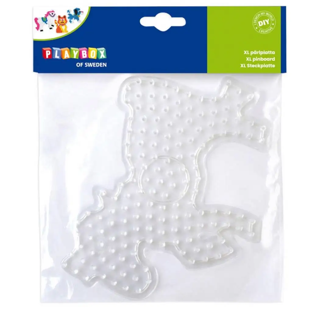 Playbox: XL vasalható gyöngy alaplap – 1 darab (cica, kutya vagy ló forma) kép 3