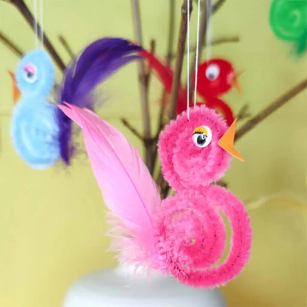 PlayBox: Színes zsenília szálak alap színek 1,6x28cm 50db-os csomag kép 2