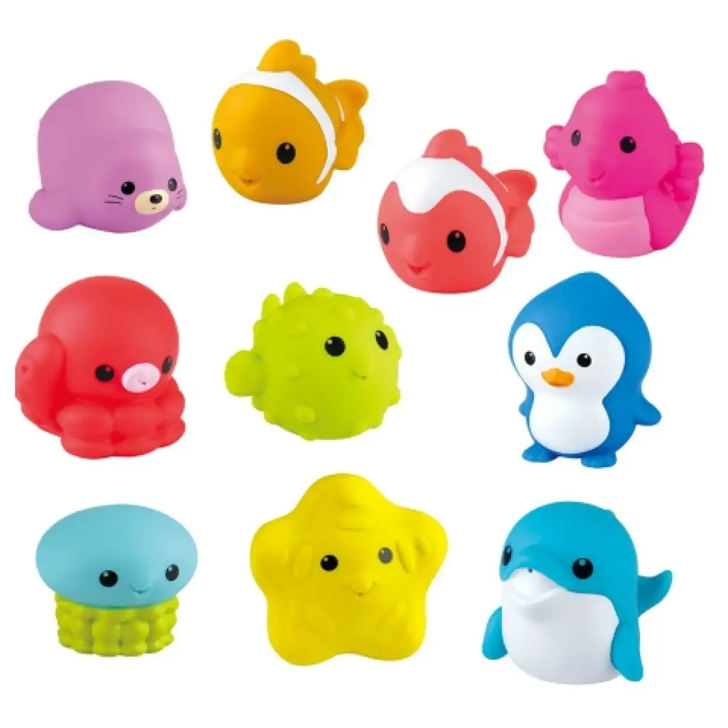 Playgo: Vizet spriccelő puha vízi állatkák kép 2