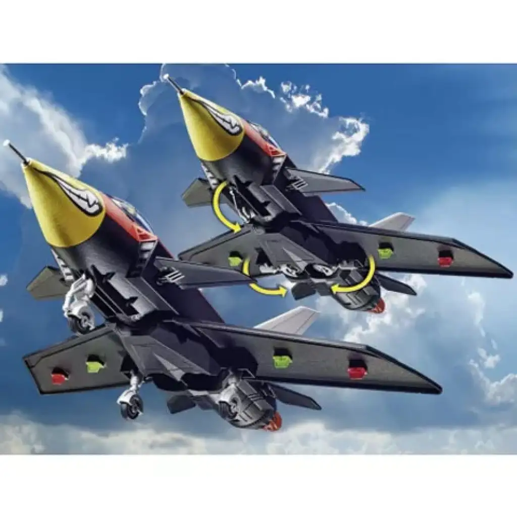 Playmobil: Air Stuntshow - "Sas" sugárhajtású gép (70832) kép 5