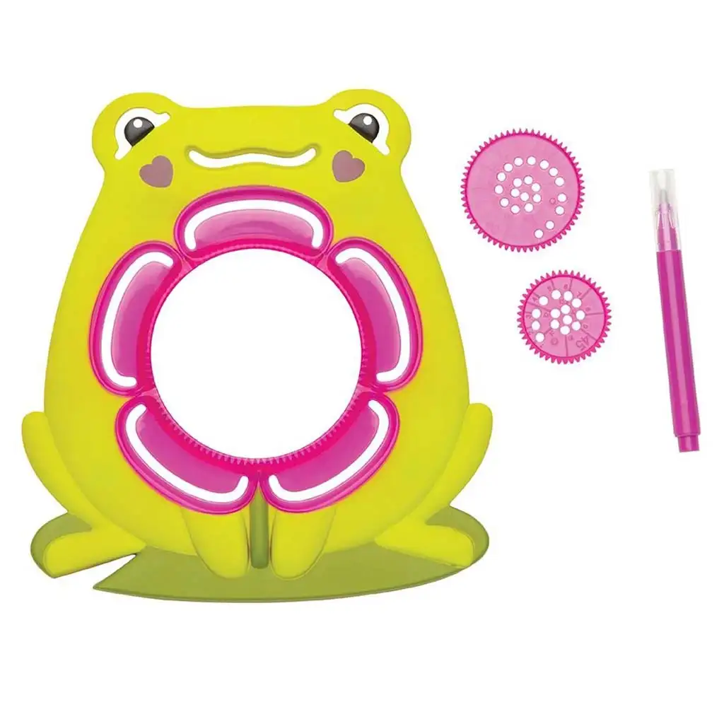 Spirograph: Rajz pajtik kreatív szett - Béka kép 2