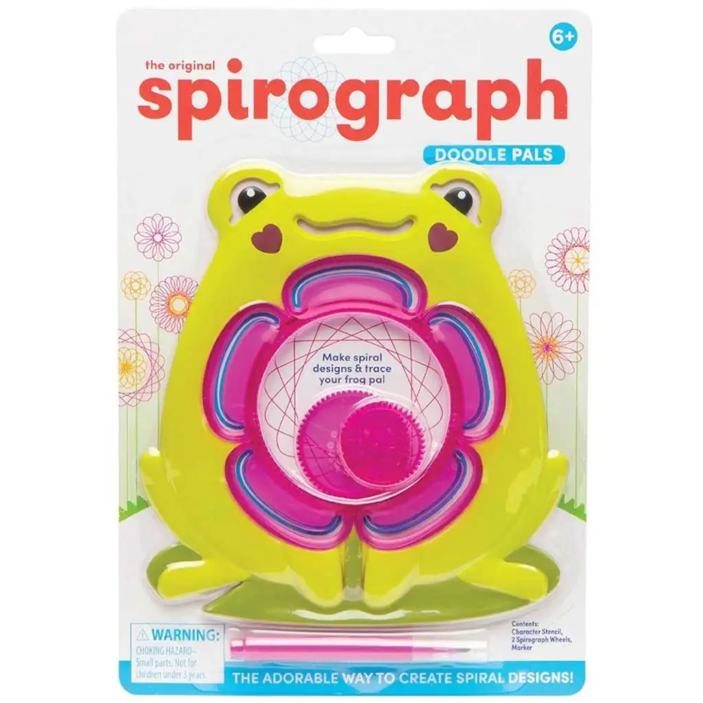 Spirograph: Rajz pajtik kreatív szett - Béka