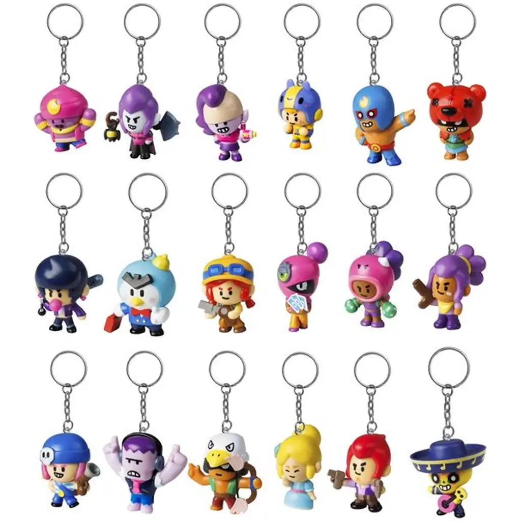 Brawl Stars gyűjthető meglepetés kulcstartó figura 1db kép 2