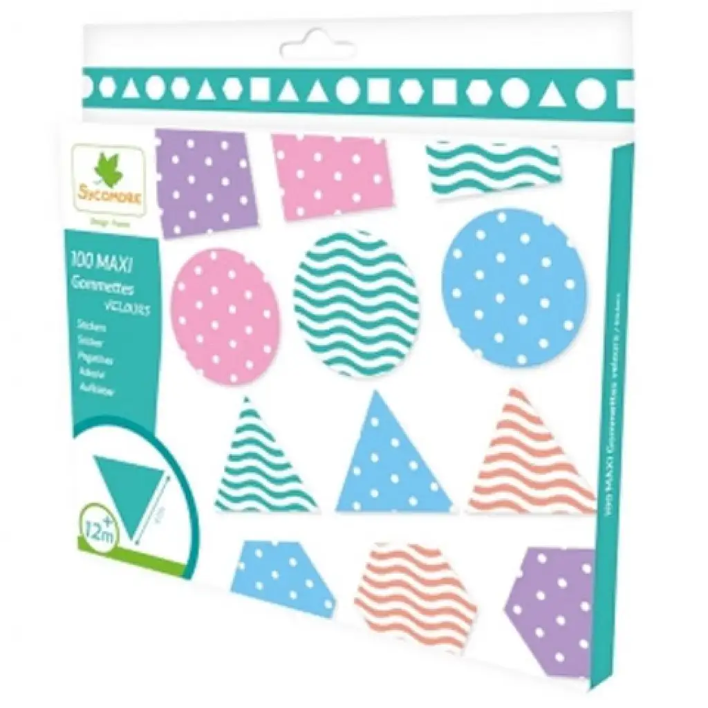 Pockets bársony matricák