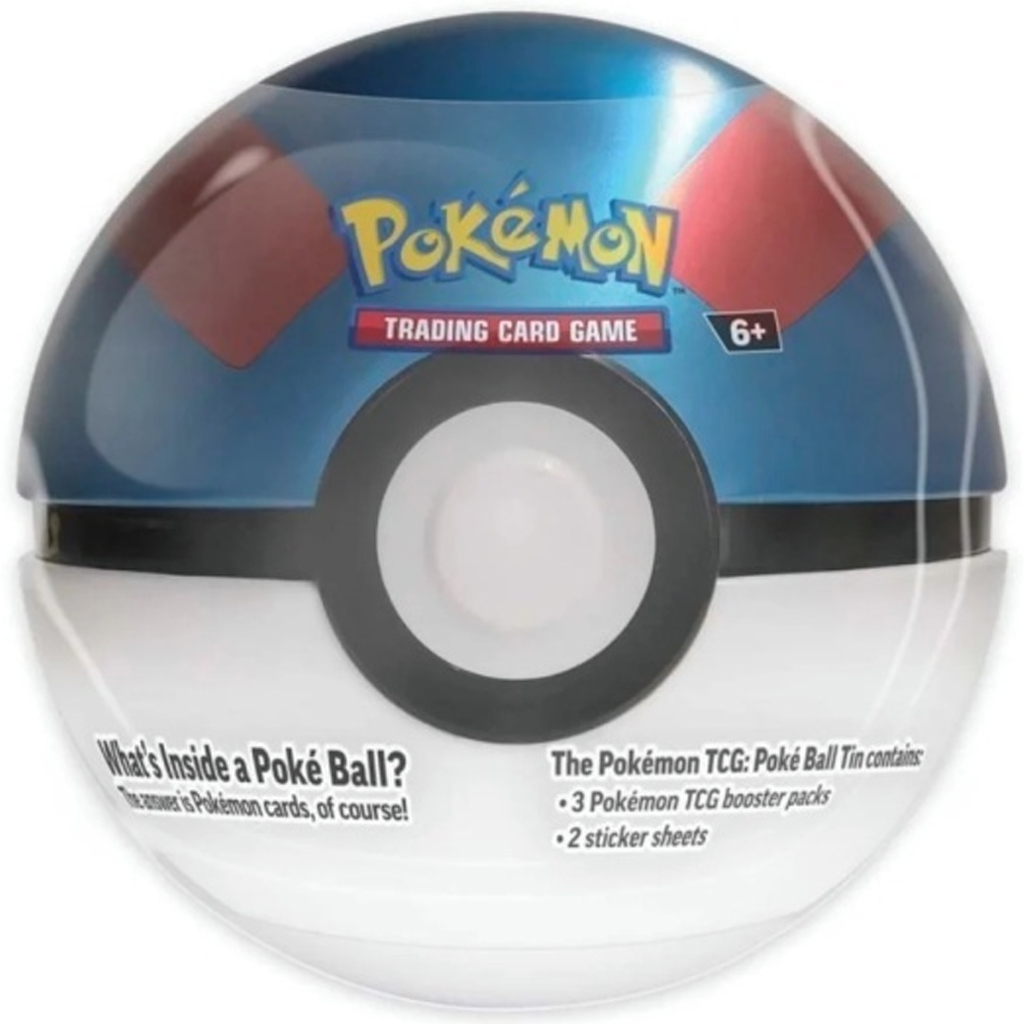Pokémon TCG: Poké Ball Tin 2025 kártyacsomag többféle változatban kép 1