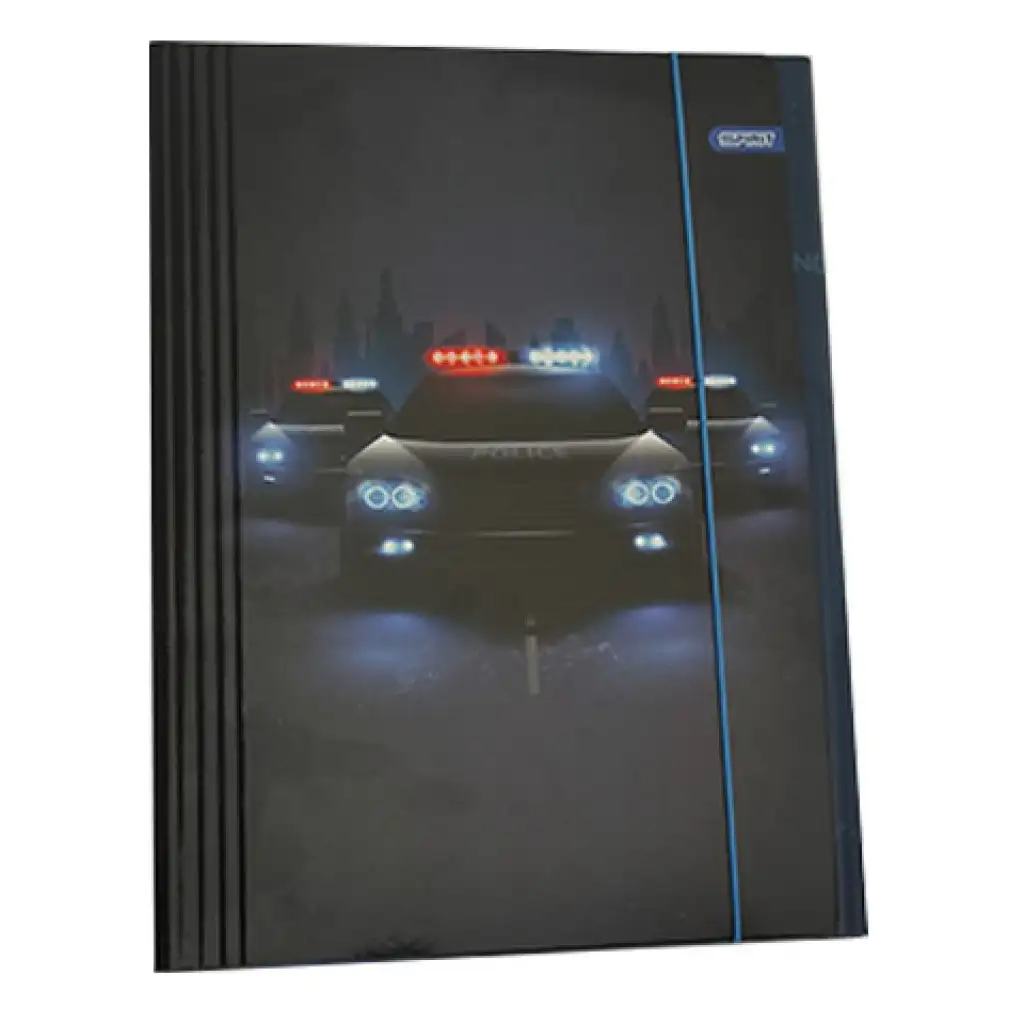 Spirit: Police Lights gumis mappa A/4-es méretben