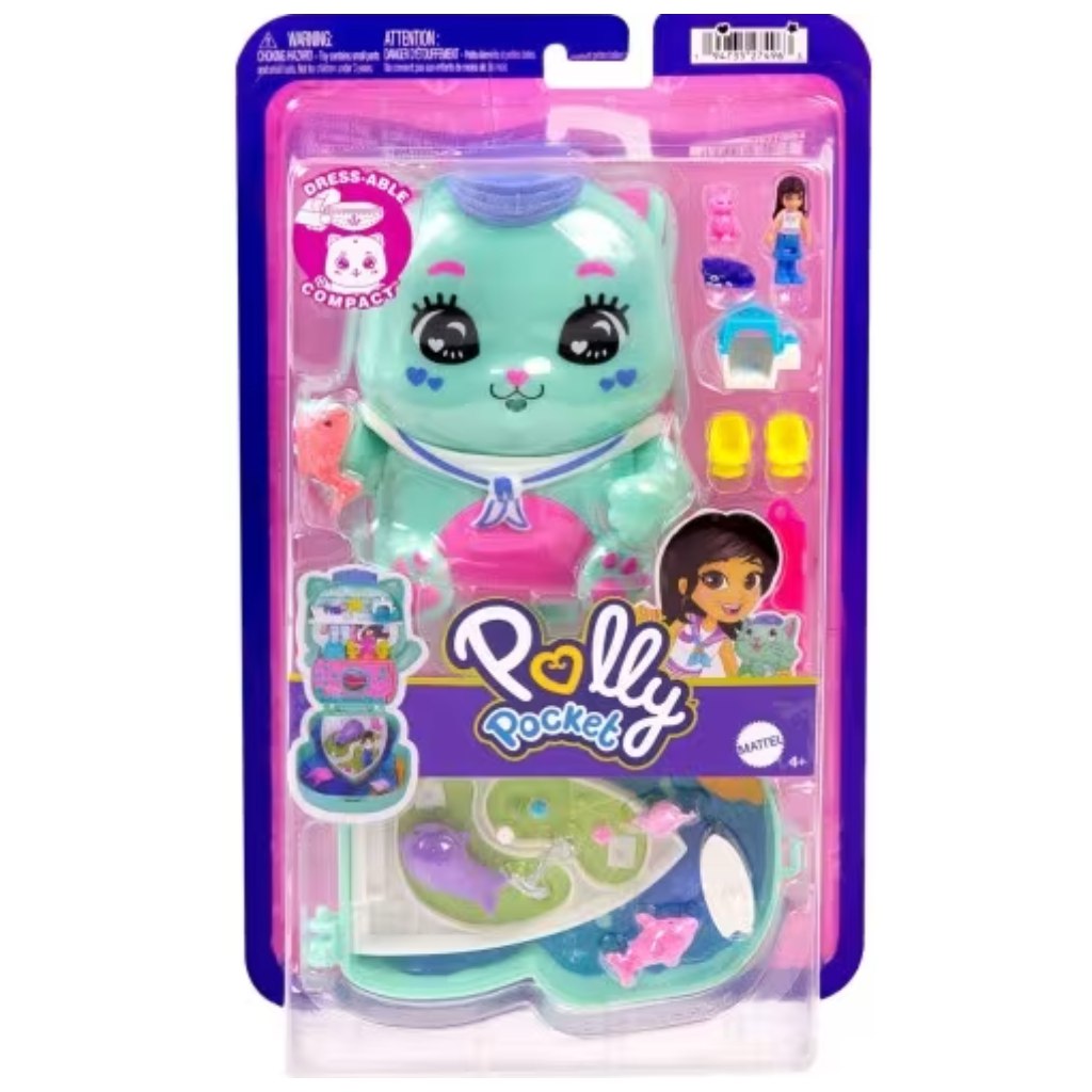 Polly Pocket: Cicás közepes szett - Mattel