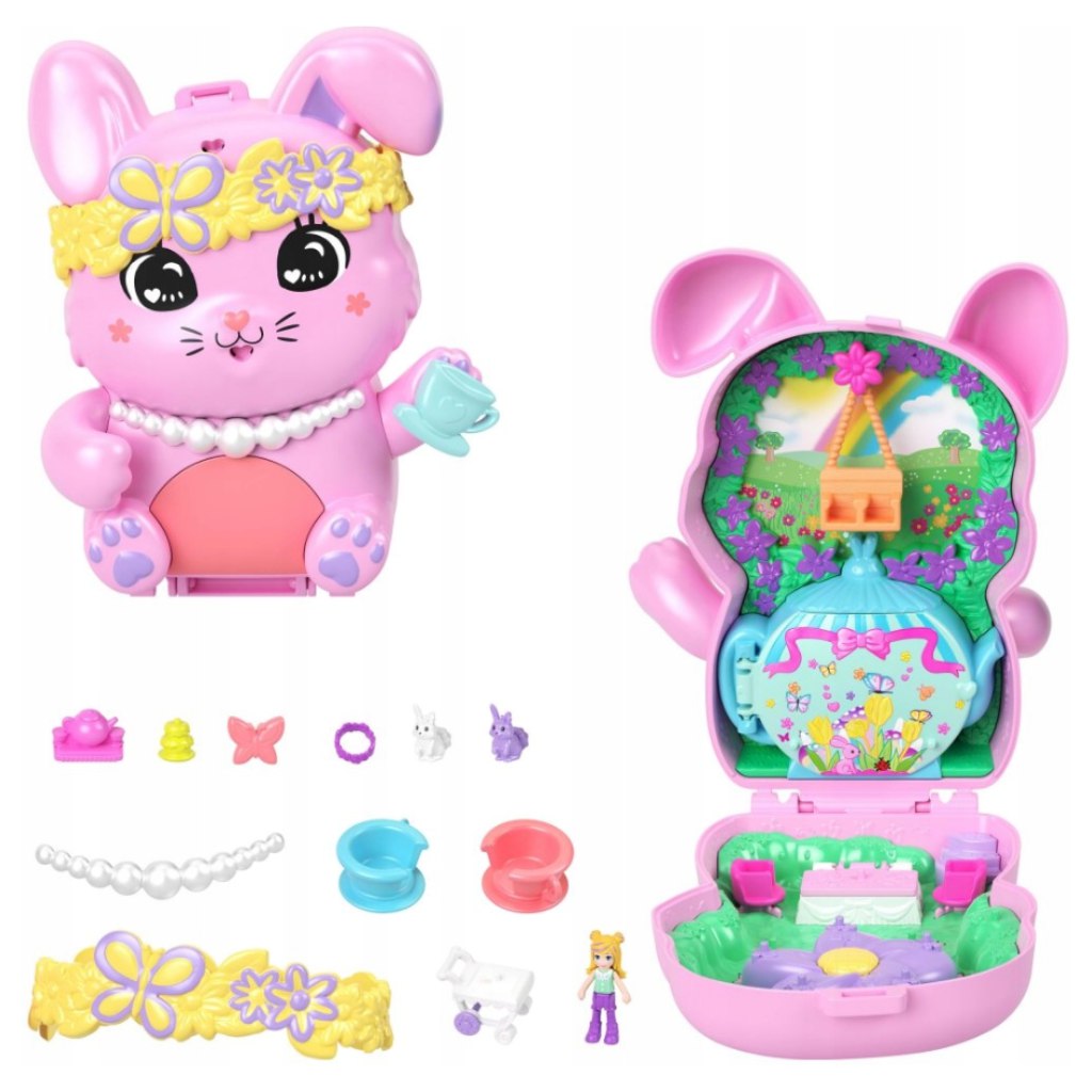 Polly Pocket: Nyuszis közepes szett - Mattel kép 2