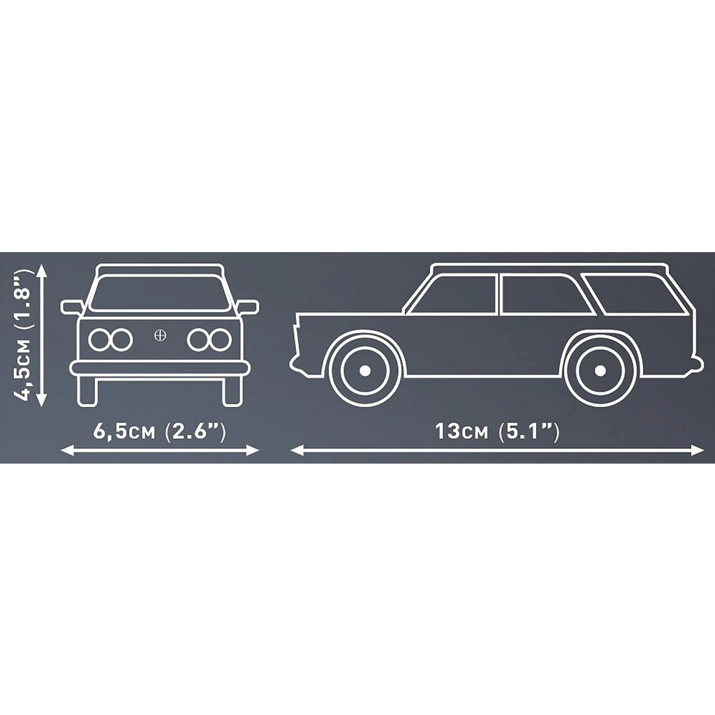 COBI: Polski Fiat 125p Kombi építőjáték (24603) kép 5