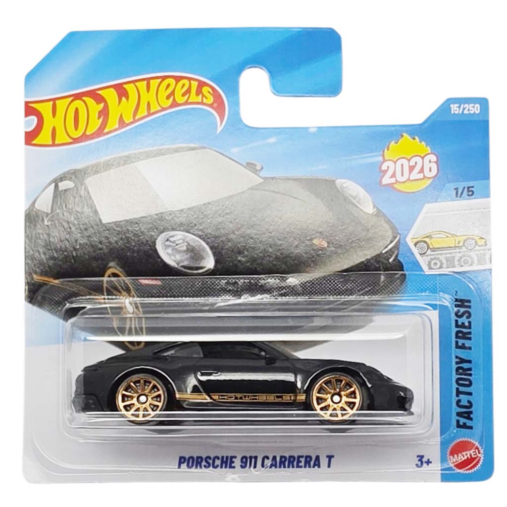 Hot Wheels: Porsche 911 Carrera T kisautó 1/64 - Mattel