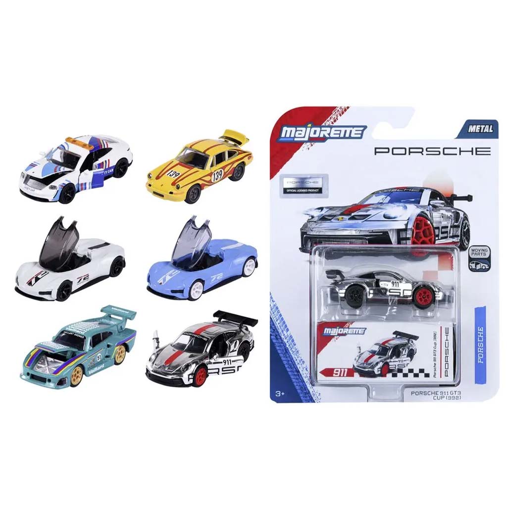 Majorette: Porsche Deluxe gyűjthető kisautó többféle változatban - Simba Toys