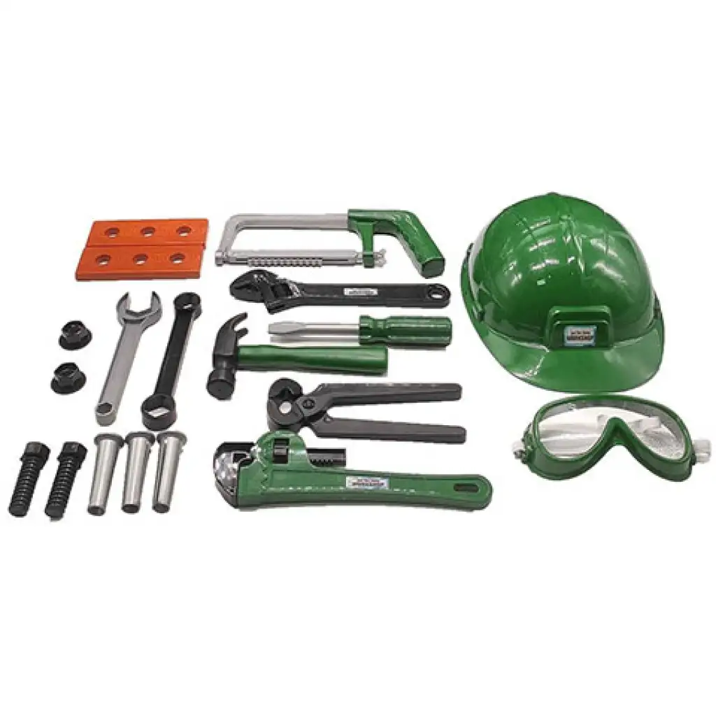 PowerTool szerszámos szett munkavédelmi sisakkal kép 2