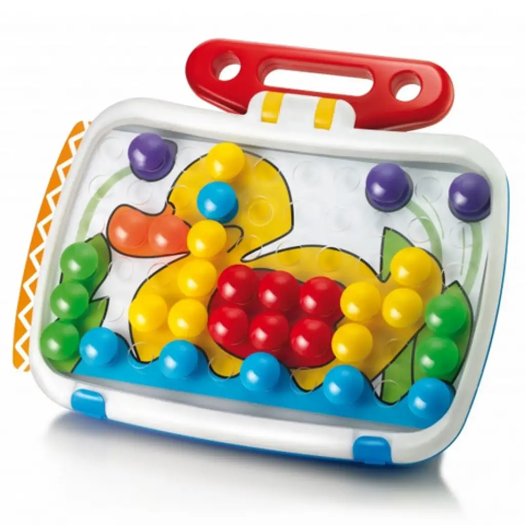 Quercetti: 2 az 1-ben Junior pötyi készlet rajztáblával kép 2