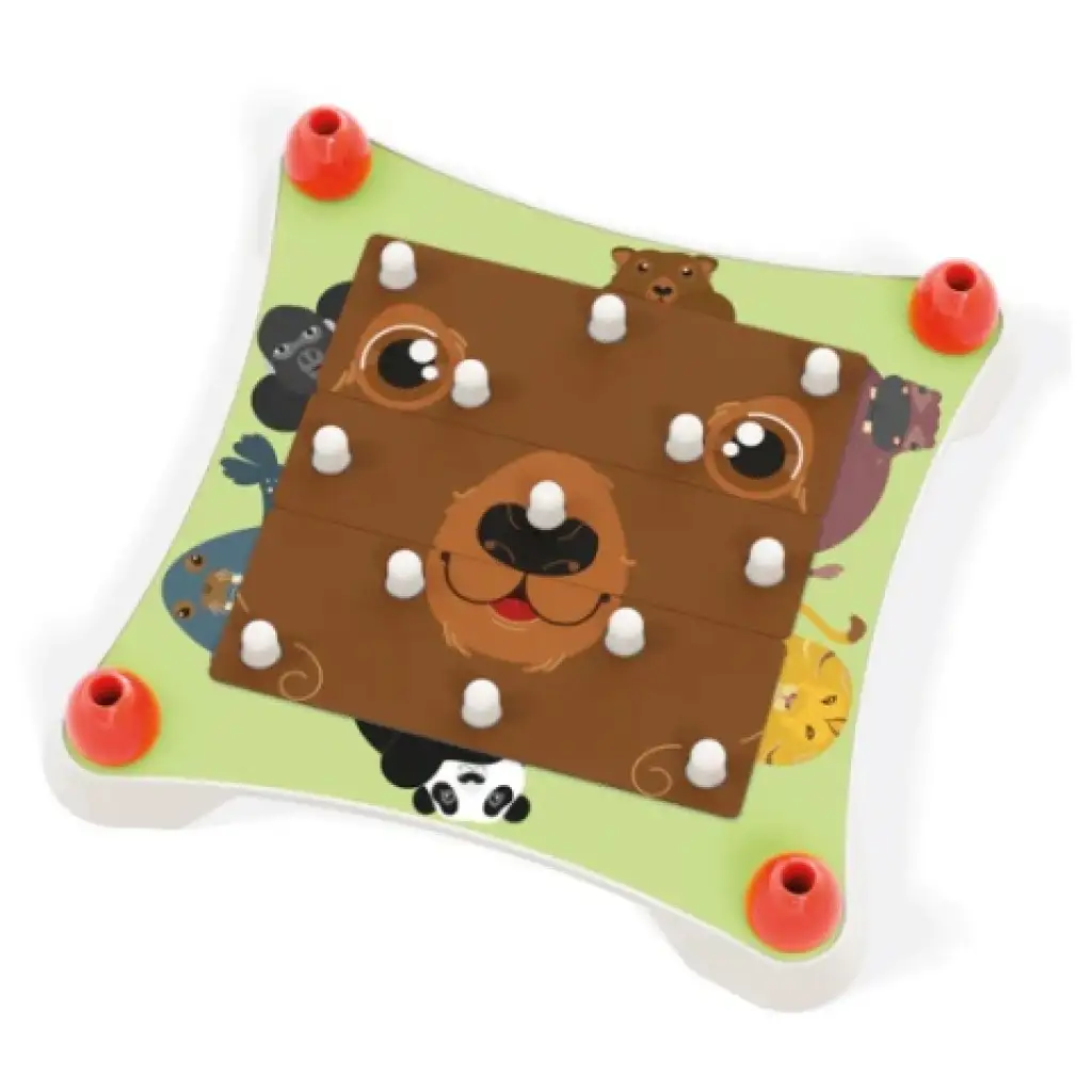 Quercetti: Készíts egy állati arcot puzzle