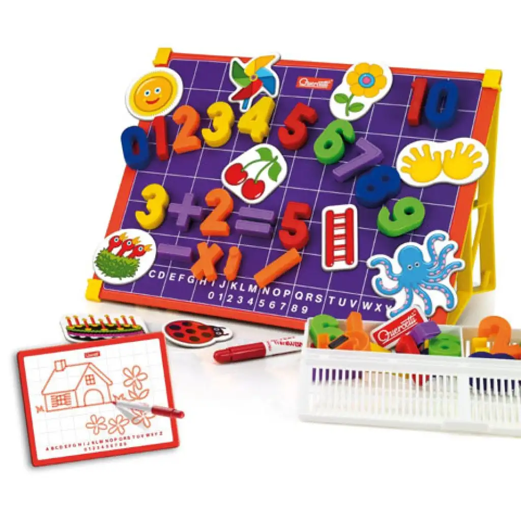 Quercetti: Mágneses tábla számokkal 48 db-os kép 2