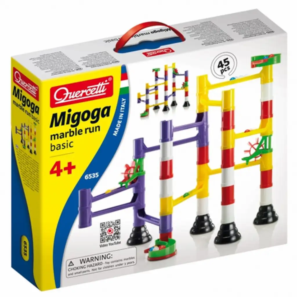 Quercetti: Migoga golyópálya 45db-os