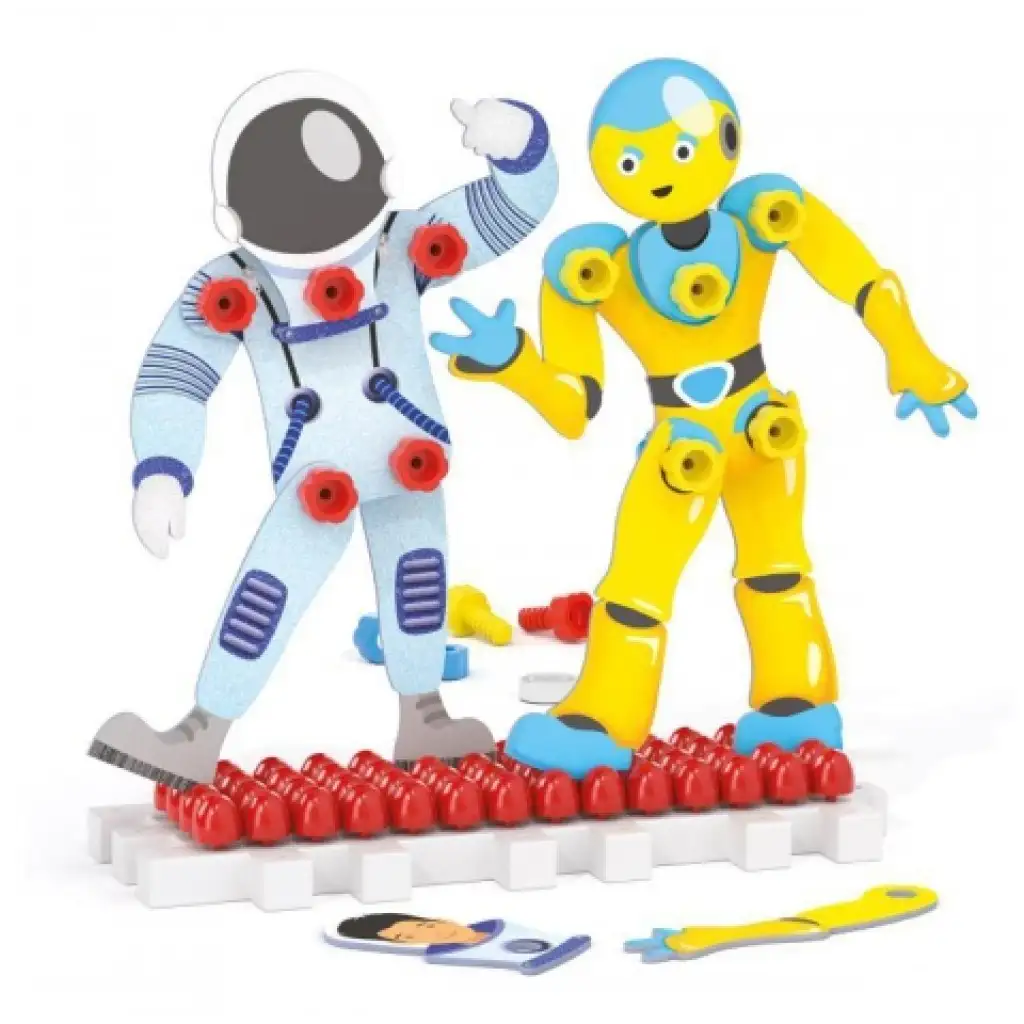 Quercetti: Montessori Bábok 3db-os játékszett