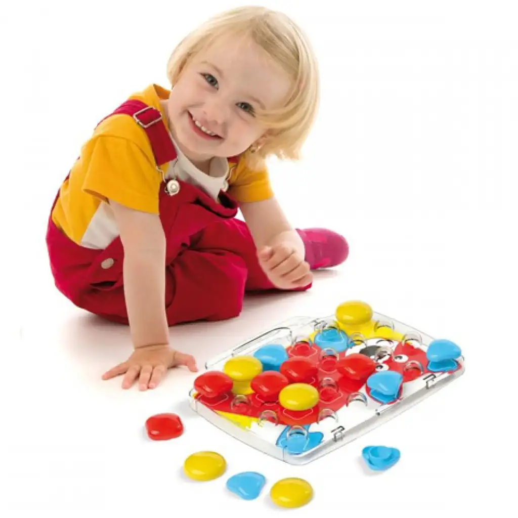 Quercetti: Pixel Baby óriás pötyikészlet kép 4