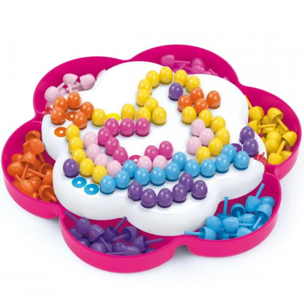 Quercetti: Pixel Daisy pötyi kirakó 150db-os kép 2