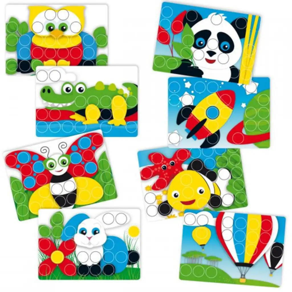 Quercetti: Pixel Junior Basic bébi óriás pötyi kép 4