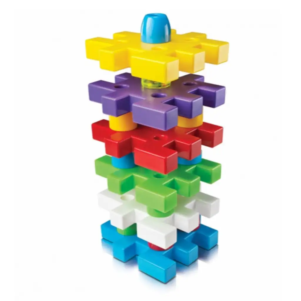 Quercetti: Qubó kombi építőjáték 19db-os kép 3