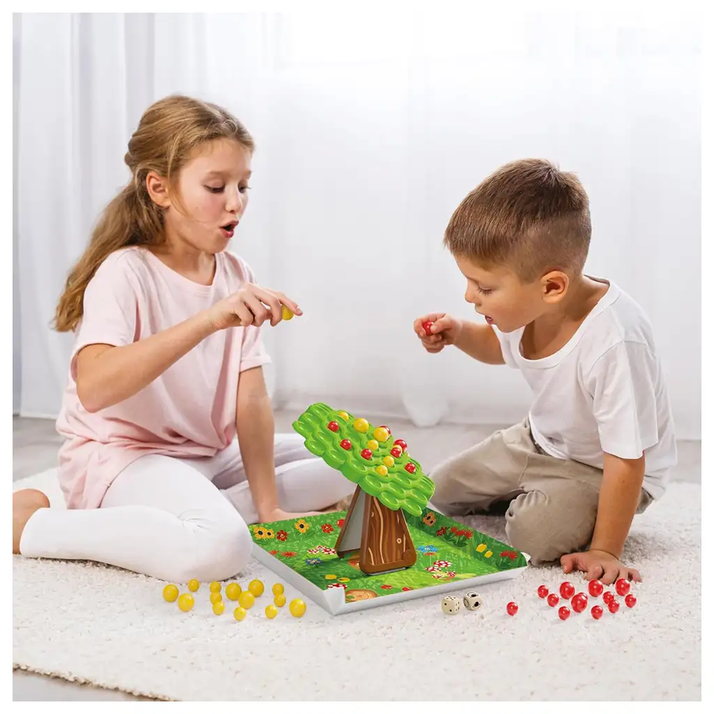 Quercetti: Stay Apple billegő almafa ügyességi játék kép 3