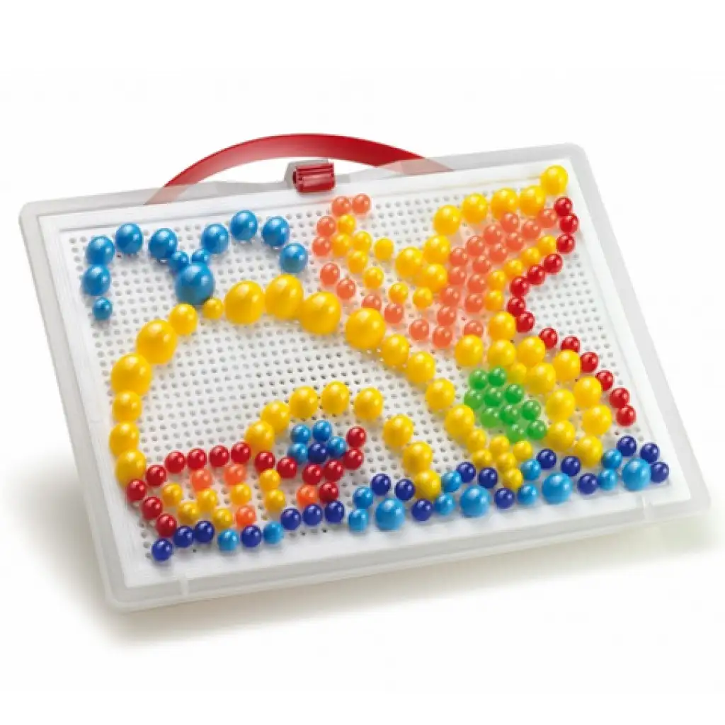 Quercetti: Színes pötyi készlet-bálna 280db-os kép 2