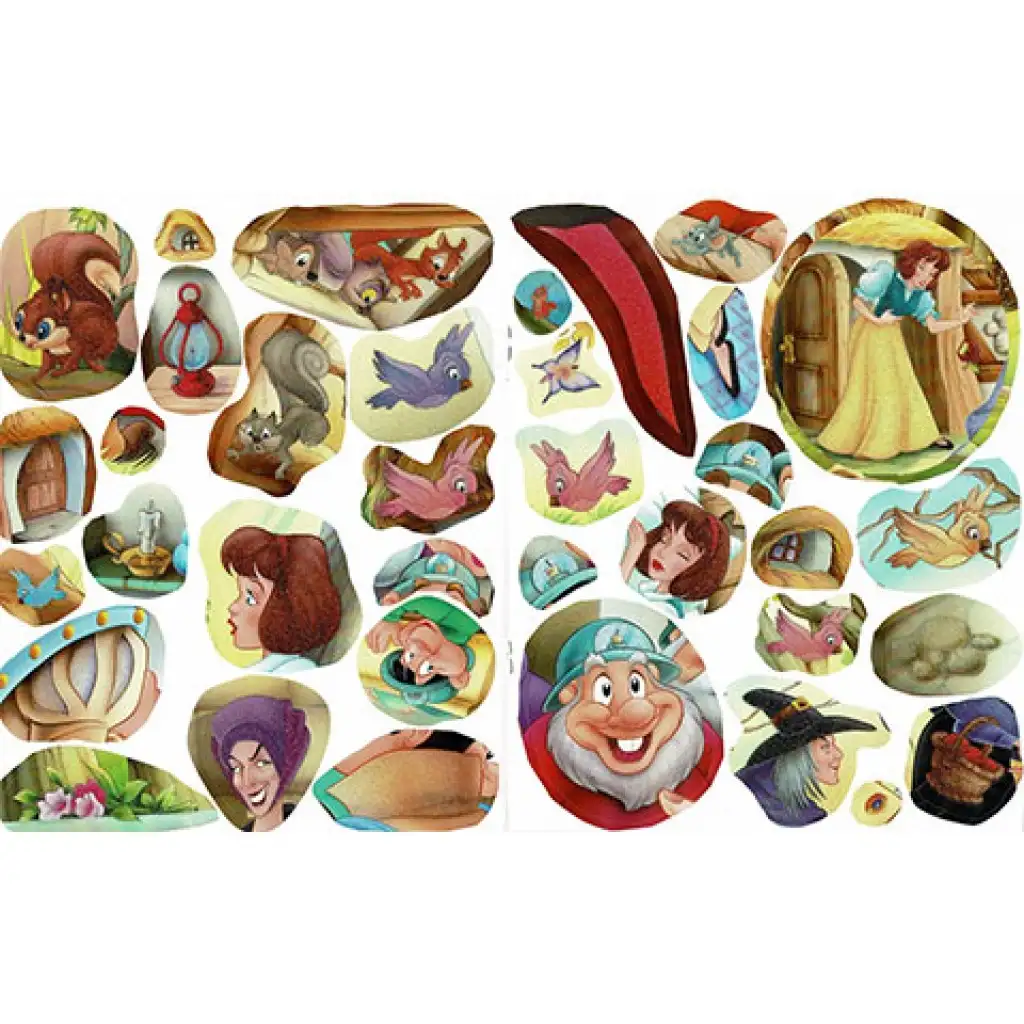 Ragassz hercegnőket! - Hófehérke matricásfüzet kép 3