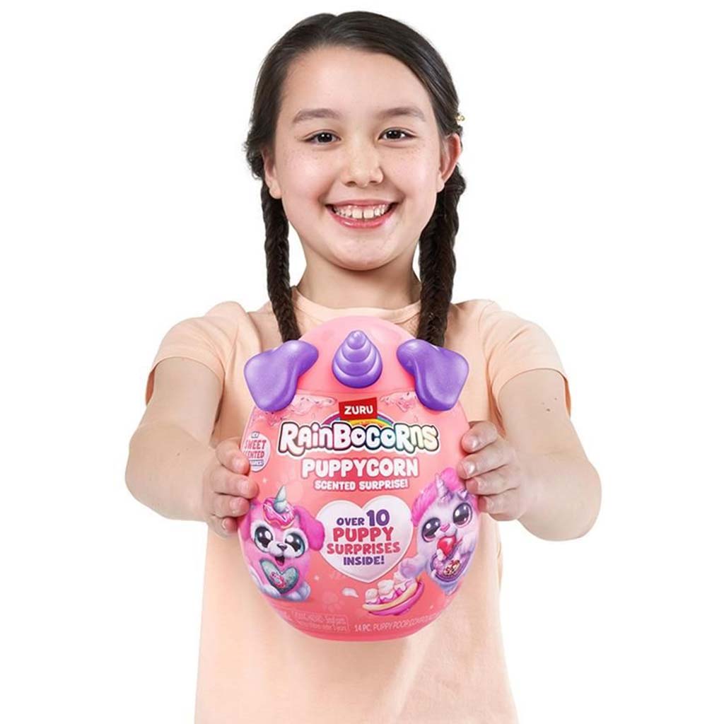 Rainbocorns: Pocket Puppycorn meglepetés illatos kutyus plüssfigura többféle változatban 1db kép 4
