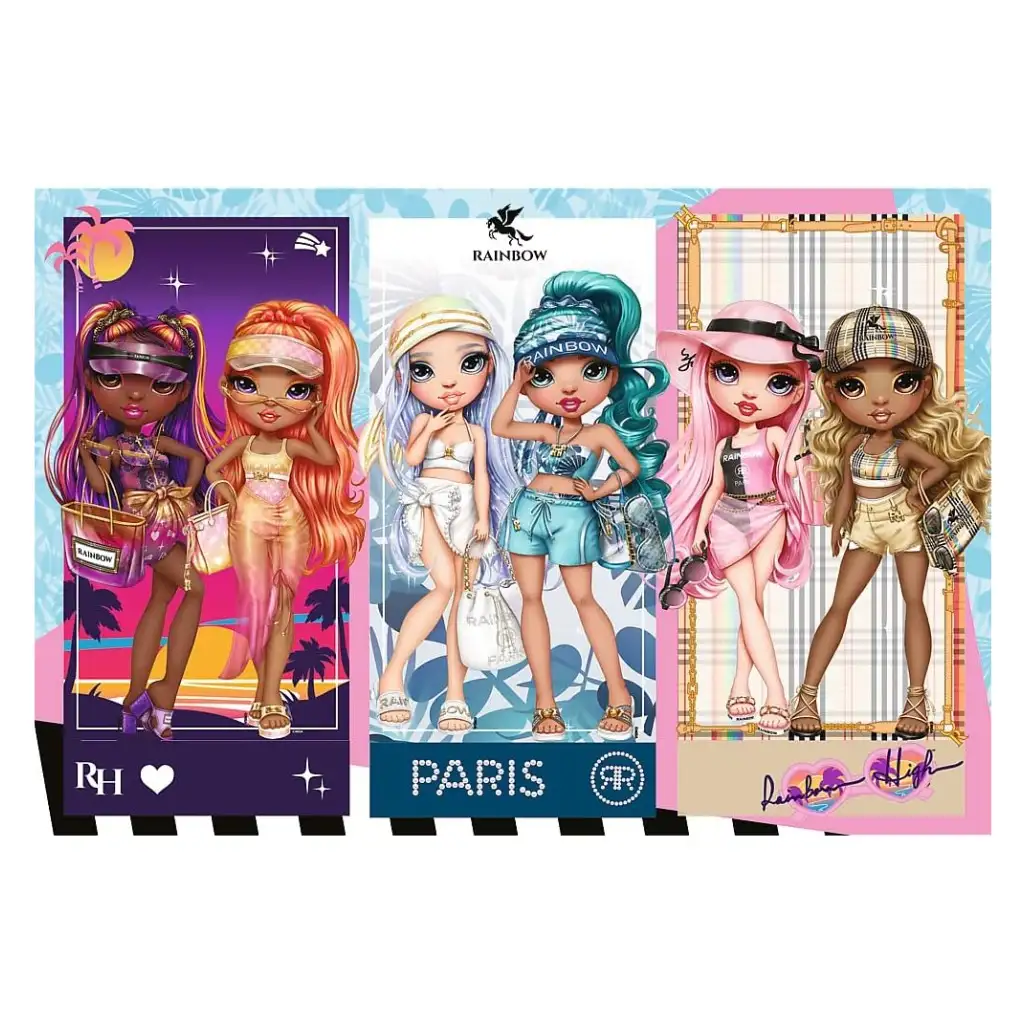 Rainbow High barátnők 100db-os puzzle - Trefl kép 2