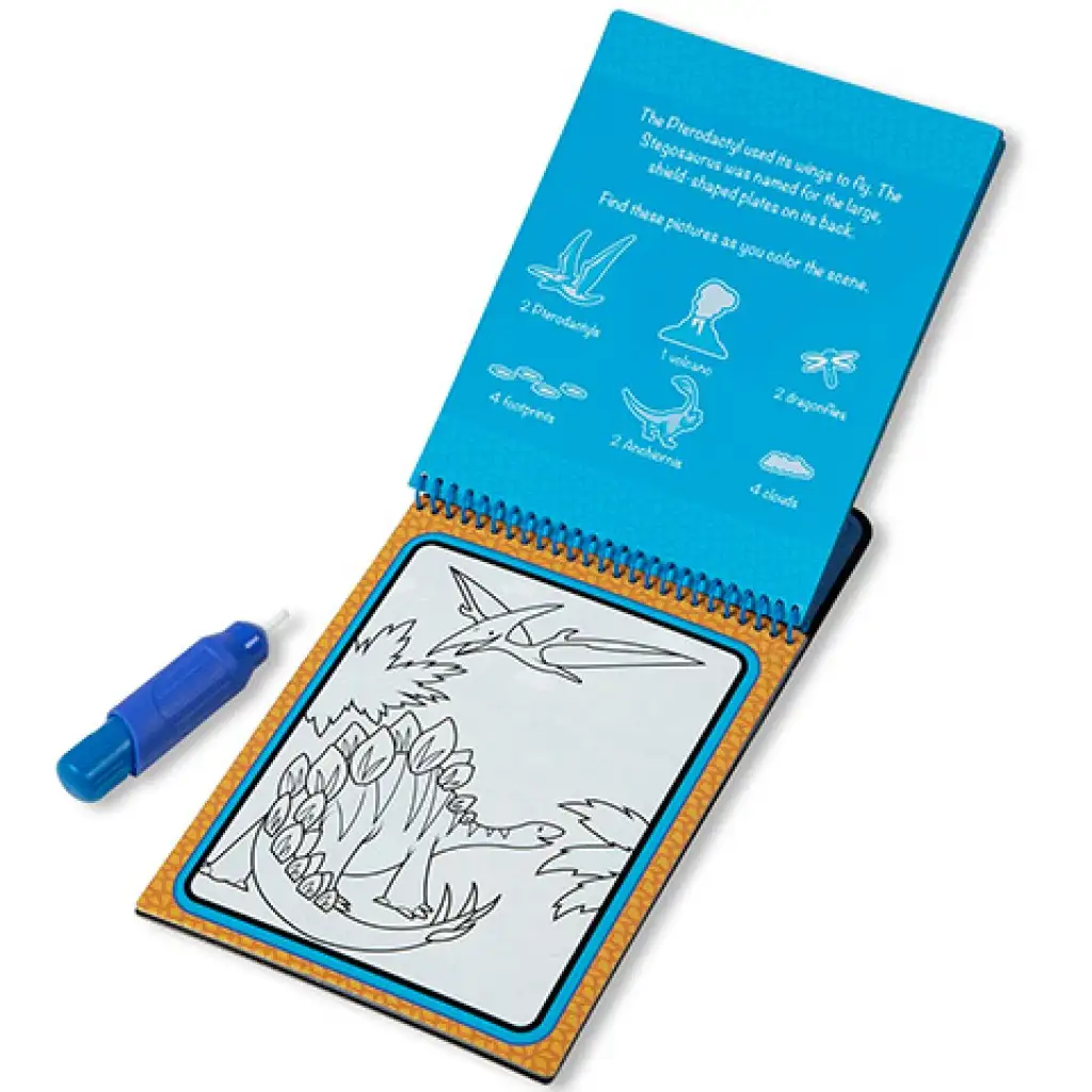 Rajzolás vízzel: Dinoszauruszok kreatív játék - Melissa & Doug kép 2