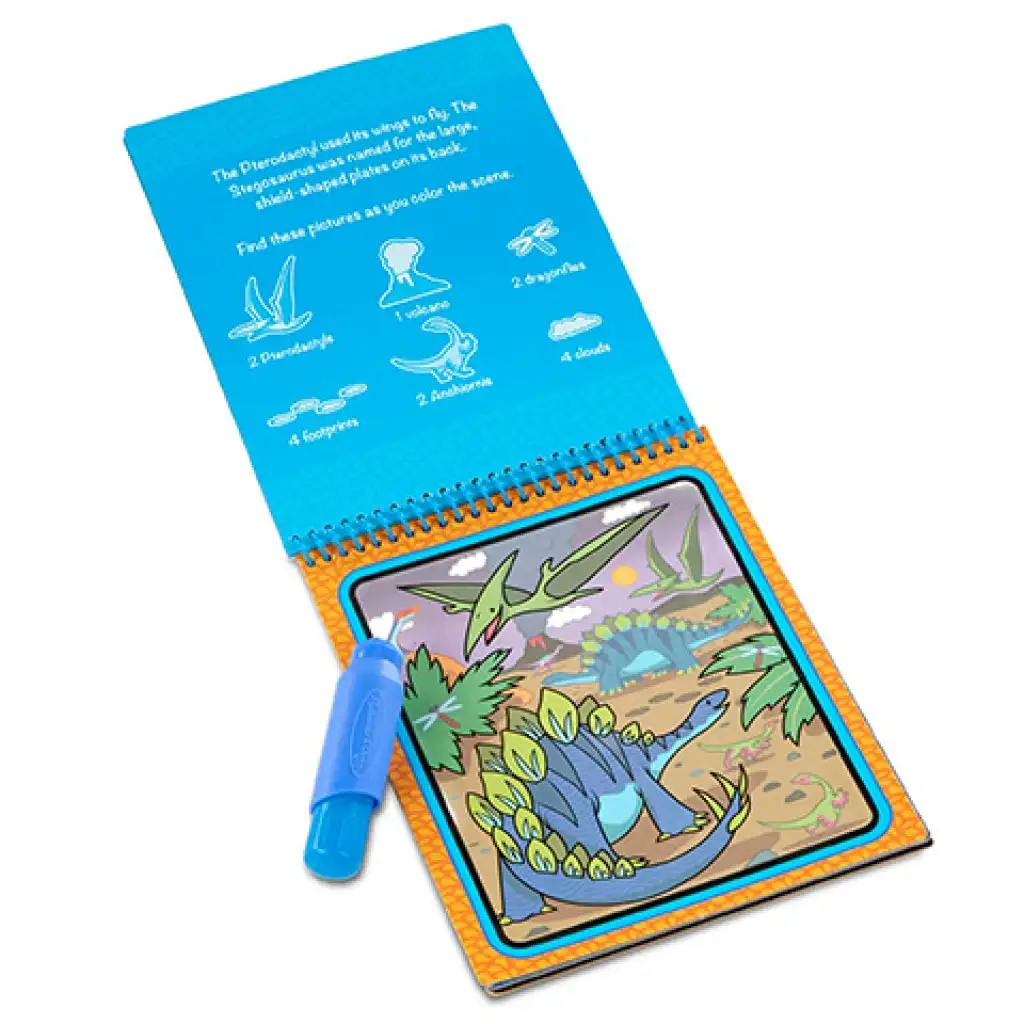 Rajzolás vízzel: Dinoszauruszok kreatív játék - Melissa & Doug kép 3