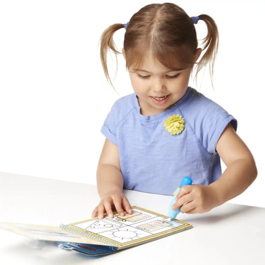 Színes és formák mágikus színező füzet - Melissa & Doug kép 3