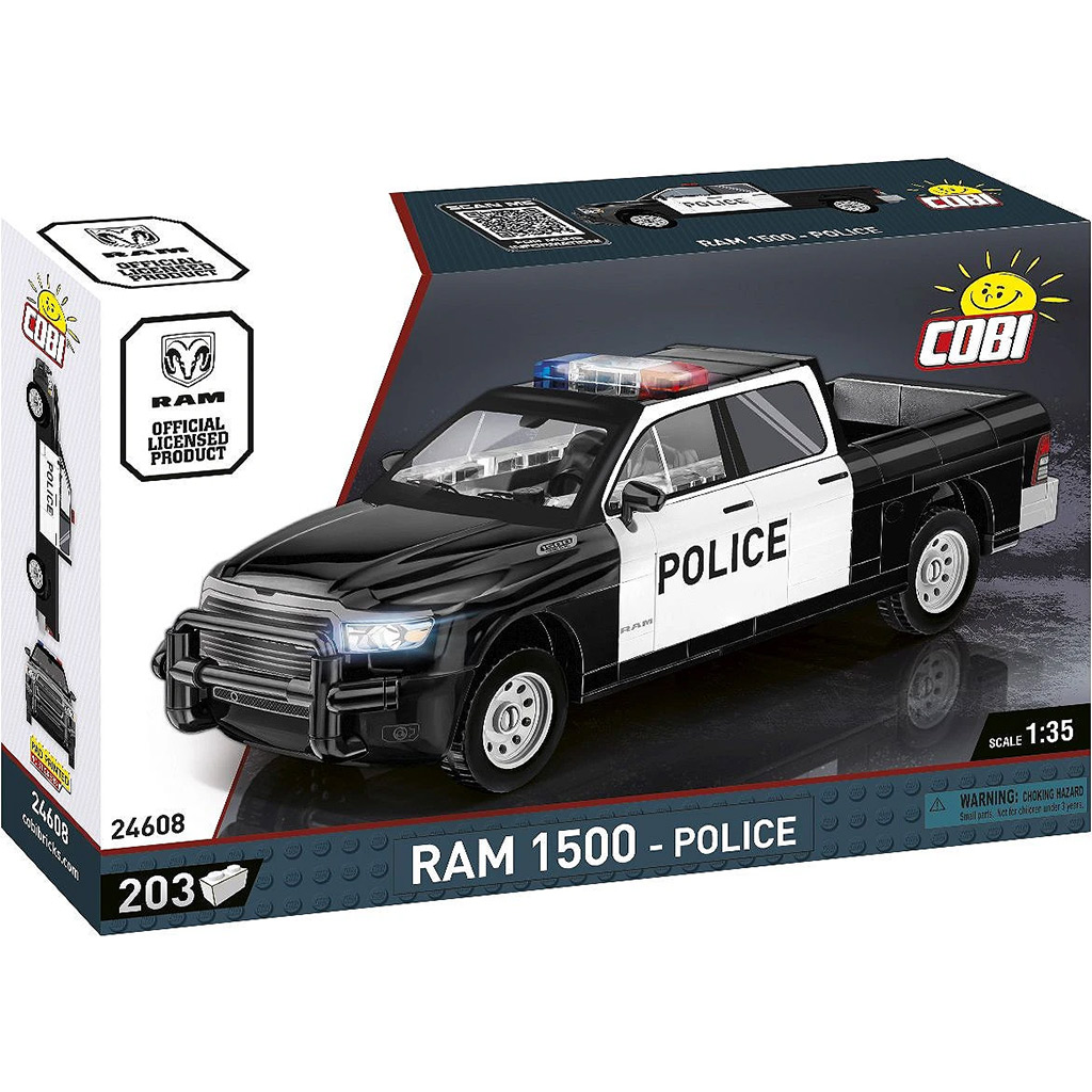COBI: Dodge RAM 1500 rendőrautó építőjáték (24608)