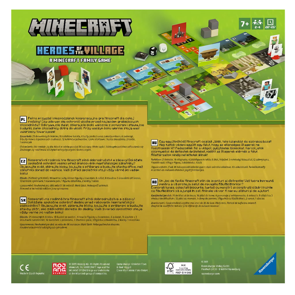 Minecraft Heroes of the village társasjáték - Ranvensburger kép 3