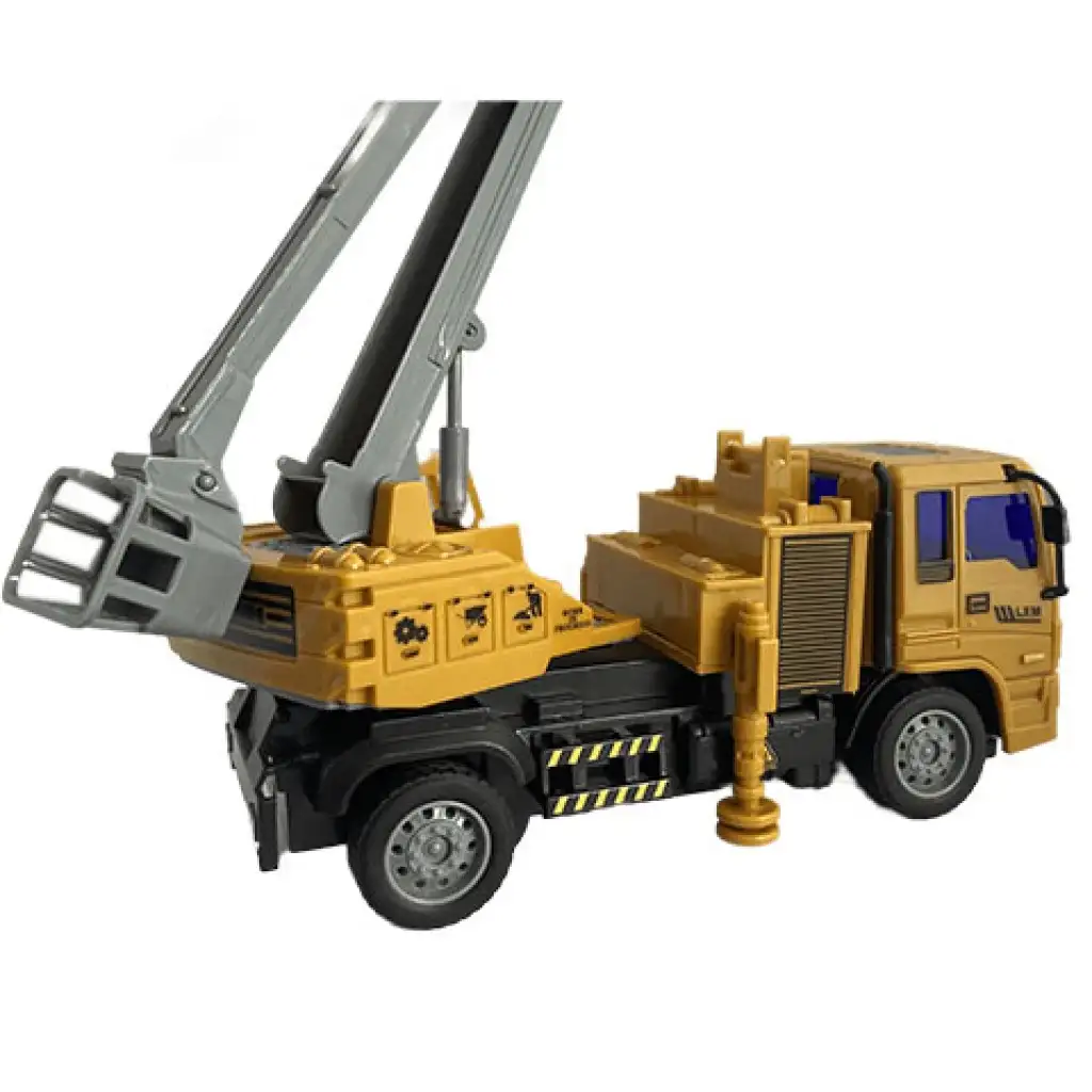 RC Távirányítós emelőkosaras munkagép 1/36-os méretarányban 22cm kép 2