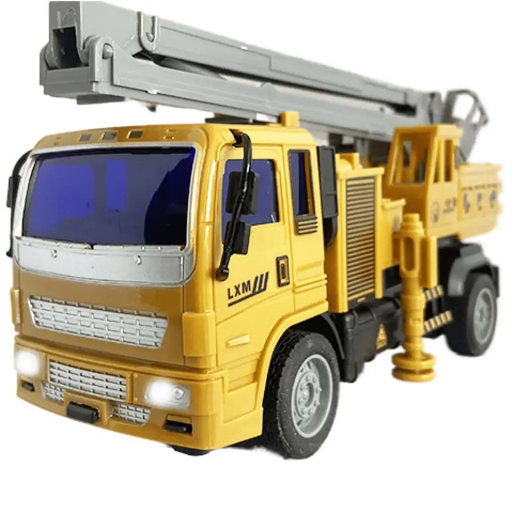 RC Távirányítós emelőkosaras munkagép 1/36-os méretarányban 22cm kép 3