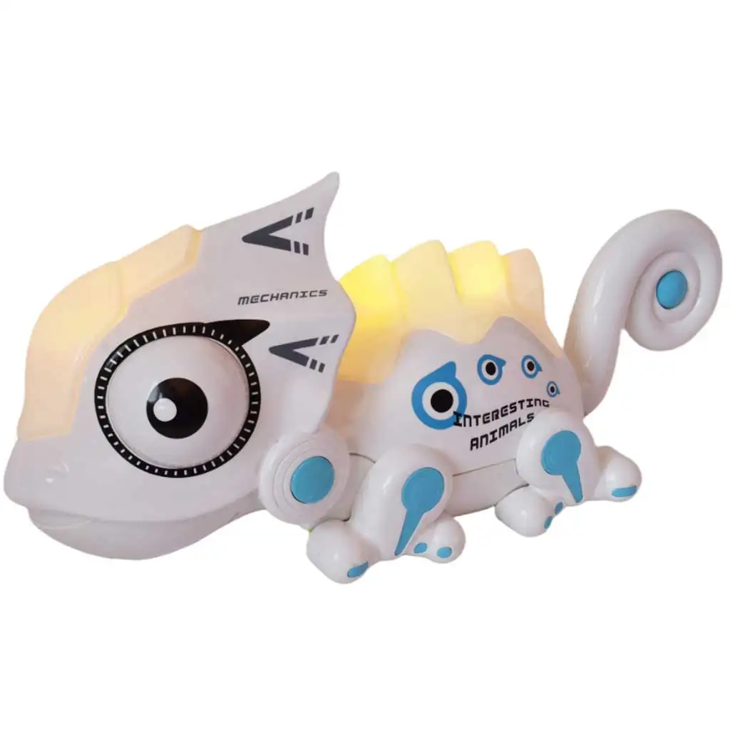 RC Távirányítós kaméleon hanggal és 5 féle fényeffekttel 27MHz 33cm kép 3