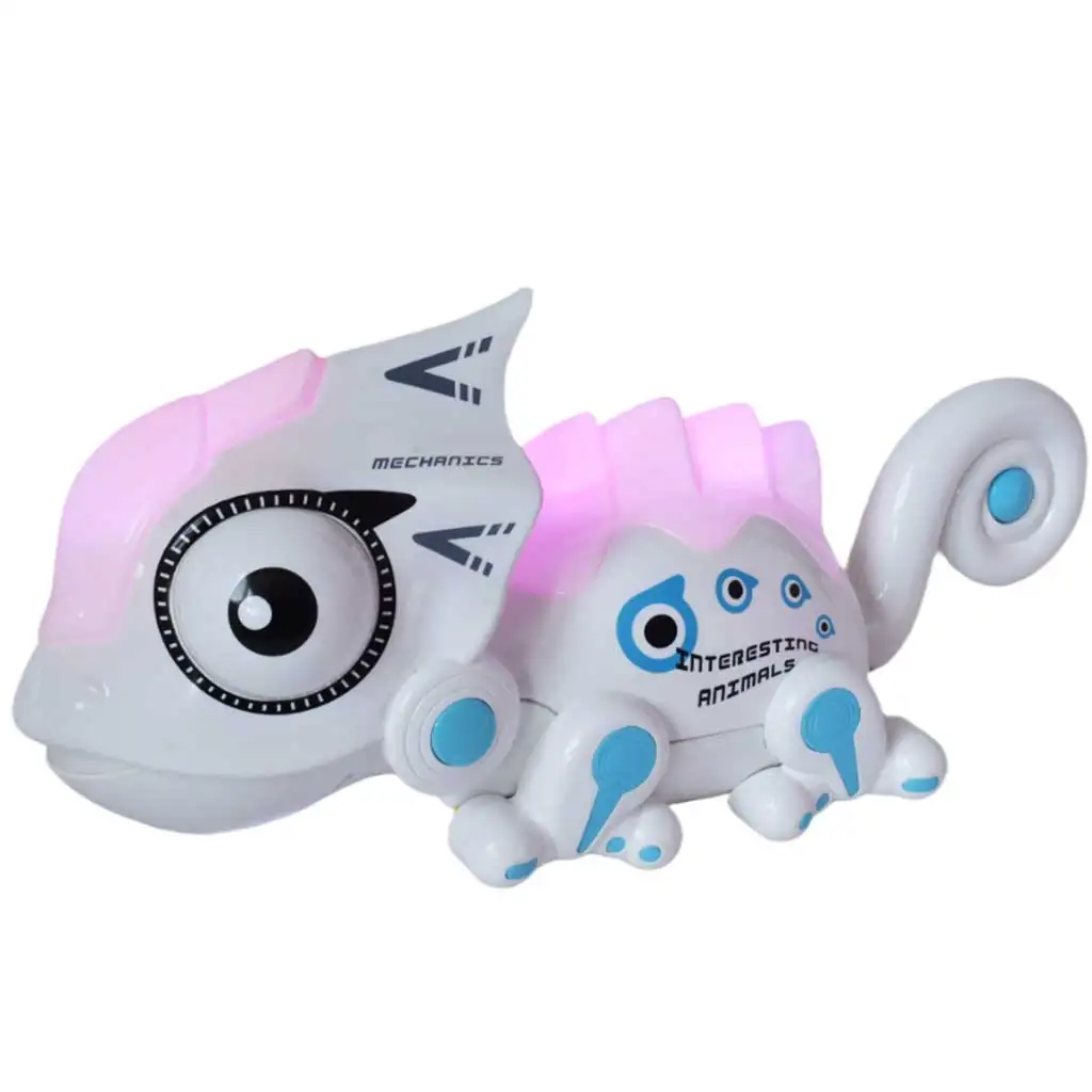 RC Távirányítós kaméleon hanggal és 5 féle fényeffekttel 27MHz 33cm kép 4