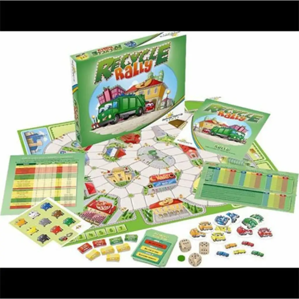 Adventerra: Recycle Rally - Szelektív Rally társasjáték