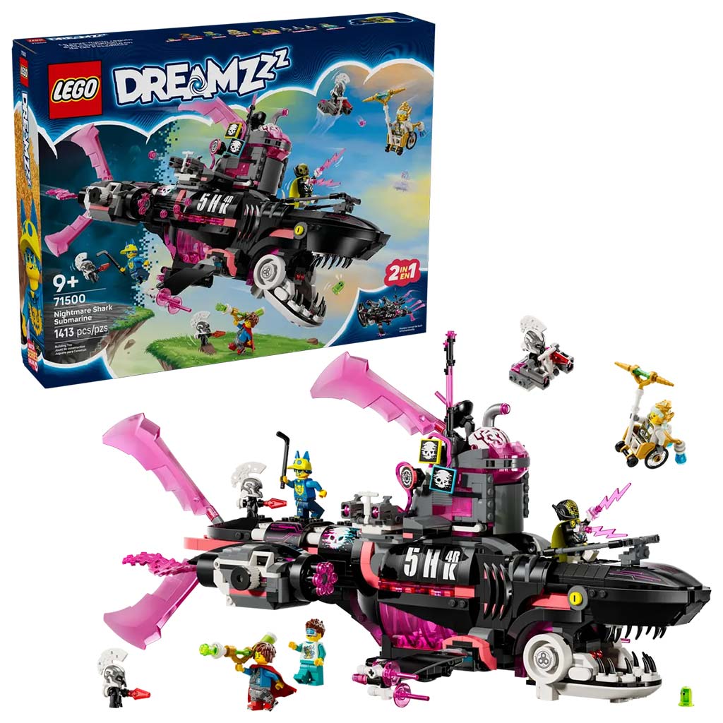 LEGO® DREAMZzz: Rémálom cápa-tengeralattjáró (71500)