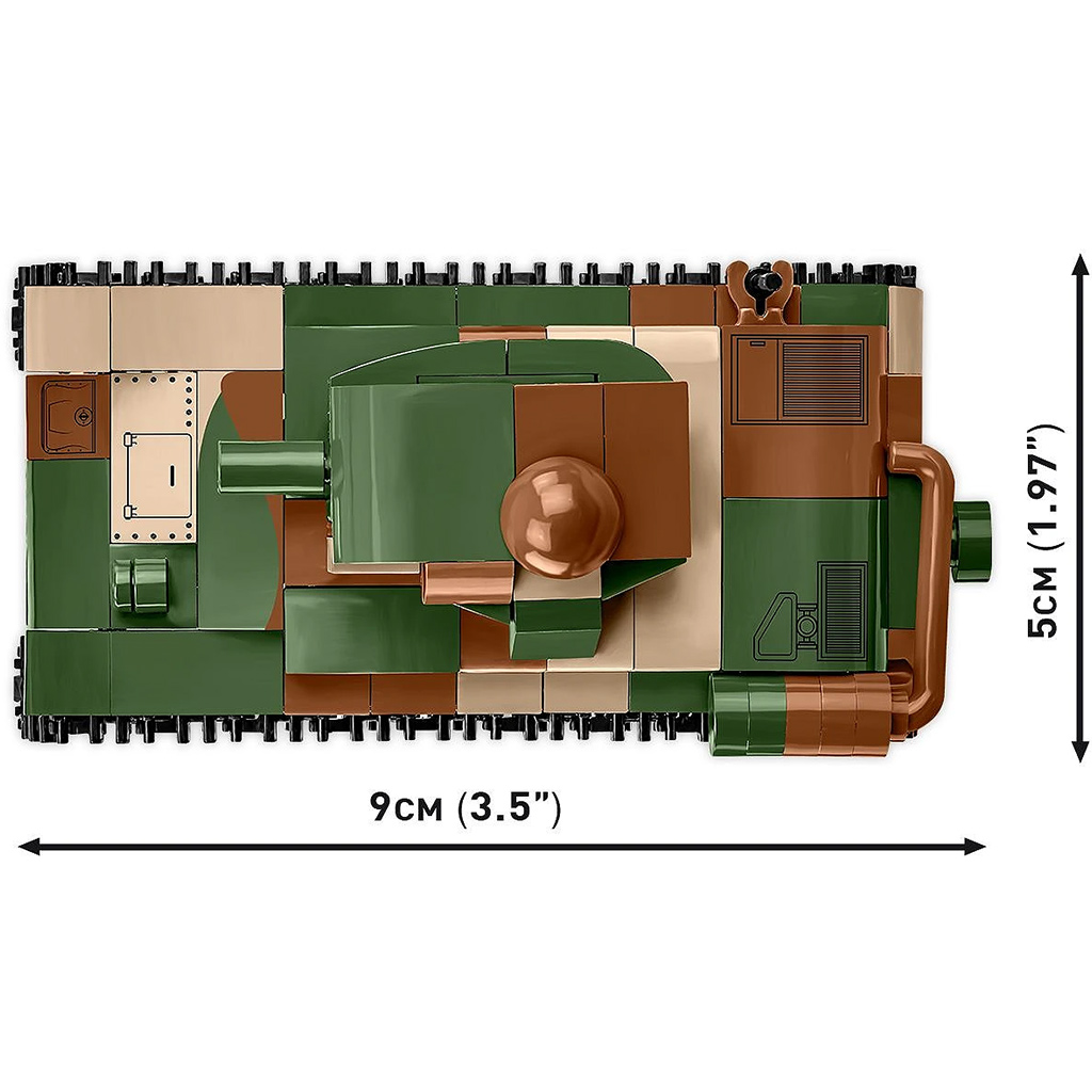 COBI: Renault R-35 építőjáték (2719) kép 6