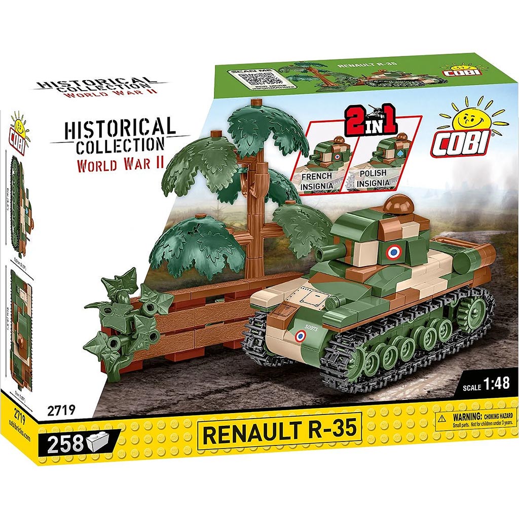 COBI: Renault R-35 építőjáték (2719) kép 1
