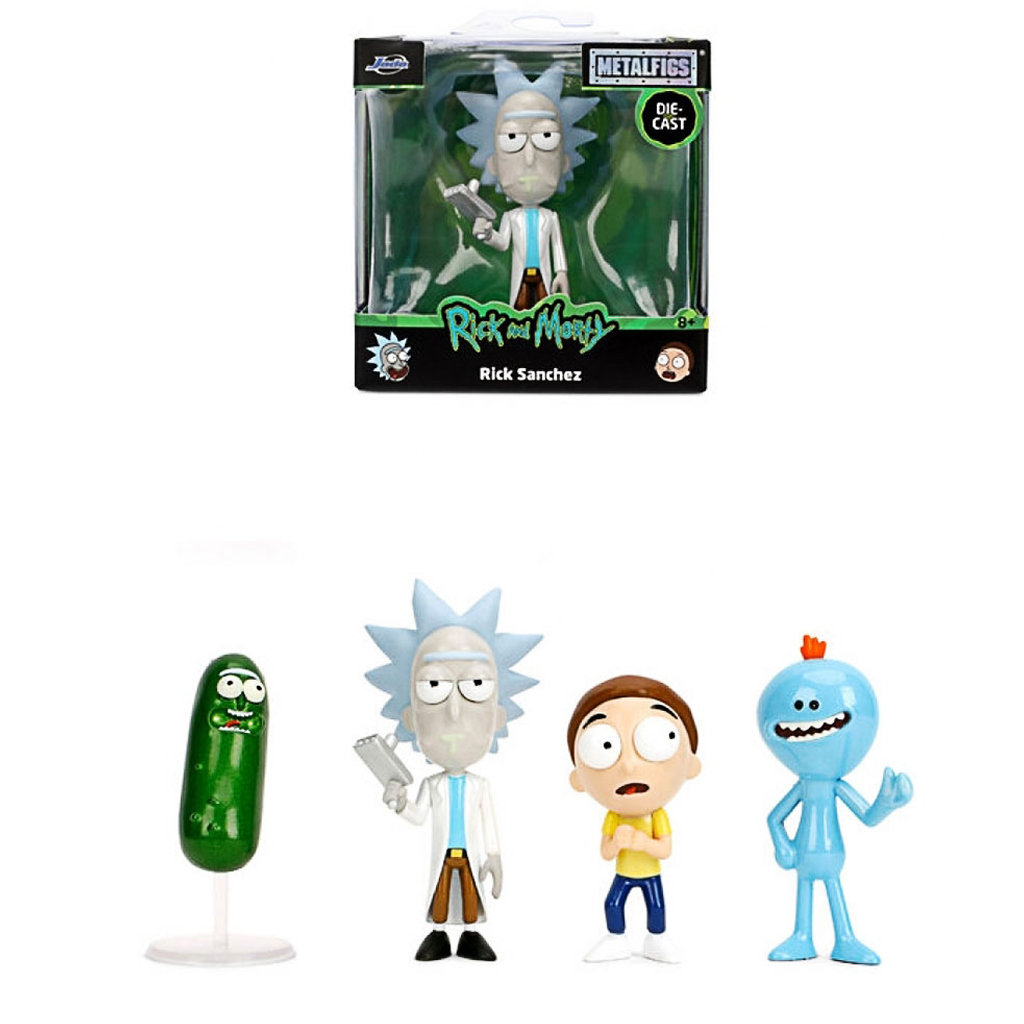Rick és Morty meglepetés figura 6cm - Jada toys