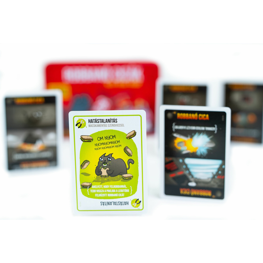 Robbanó cicák - 10 éves jubileumi kiadás társasjáték kép 2