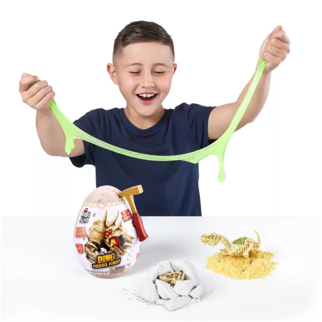 Robo Alive dinó fosszília mini meglepetés tojás több változatban 1db kép 2