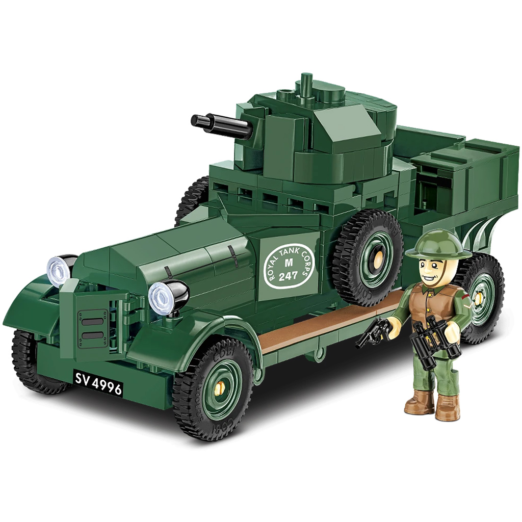 COBI: Rolls Royce páncélautó 1920 Pattern Mk I építőjáték (2988) kép 5