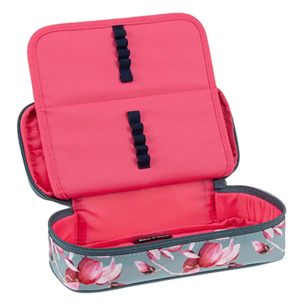 Ars Una: Rosy Magnolia lekerekített tinédzser tolltartó 21cm kép 2