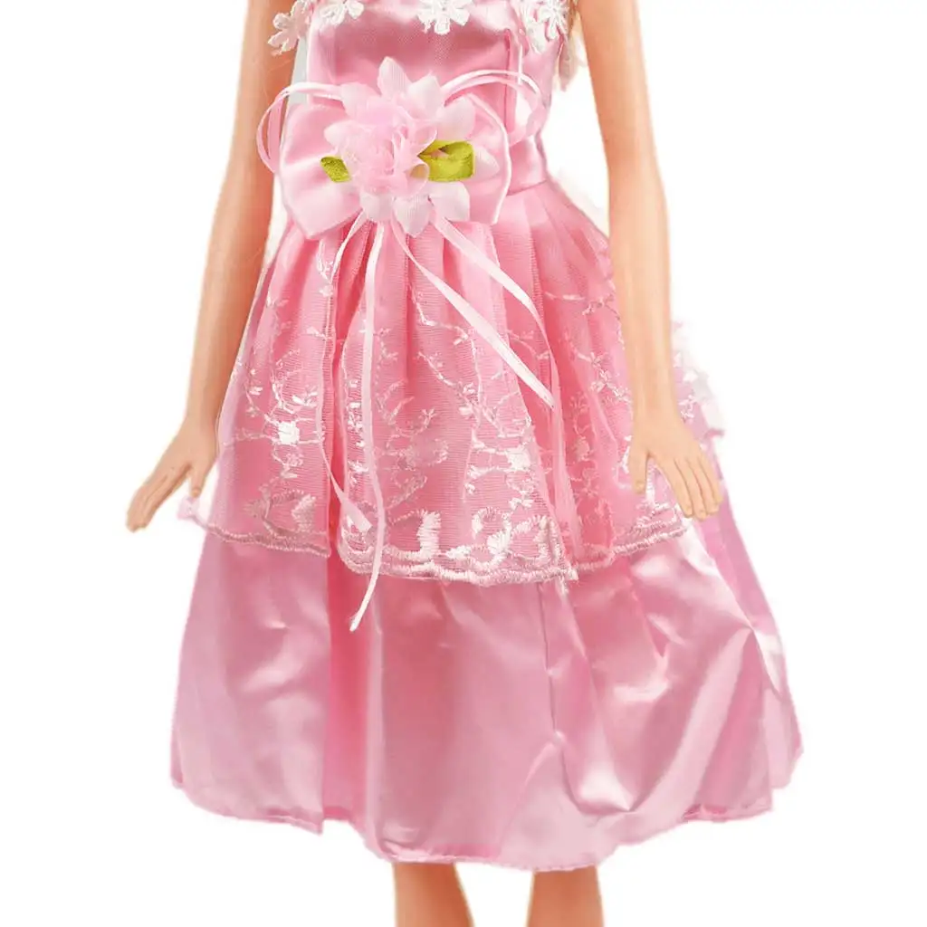 Nicky: Óriás szőke hajú divatbaba pink ruhában hangeffektekkel 56cm kép 3